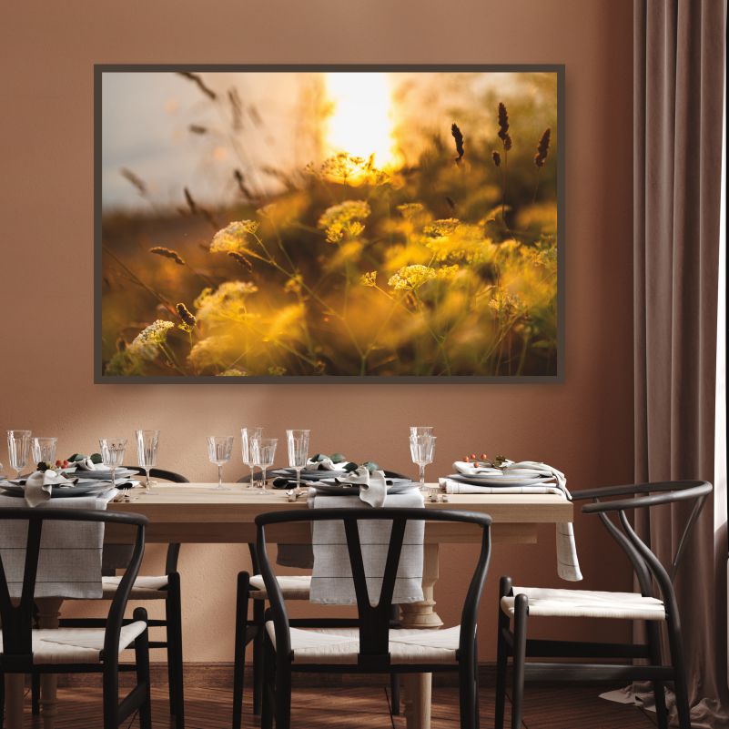 

Постер на холсте ПолиЦентр Дикие Травы На Морском Побережье 70х50 см, ДикиеТравыНаМорскомПобережье