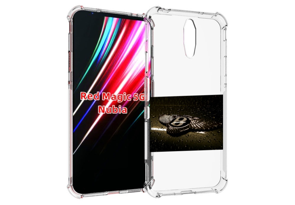 

Чехол MyPads бентли bentley 2 мужской для ZTE Nubia Red Magic 1 5G, Прозрачный, Tocco