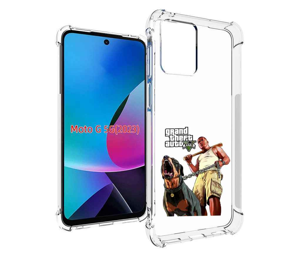 

Чехол MyPads GTA грозная собака для MOTO G 5G 2023, Tocco