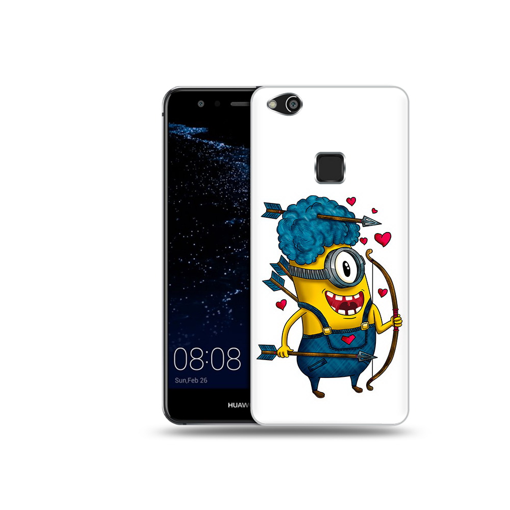 

Чехол MyPads Tocco для Huawei P10 Lite Миньон купидон (PT62135.59.117), Прозрачный, Tocco