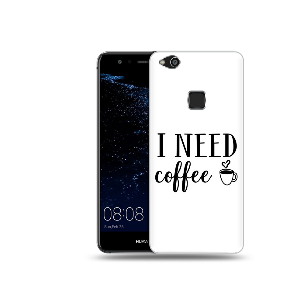Чехол MyPads Tocco для Huawei P10 Lite Мне нужен кофе (PT62135.59.121)
