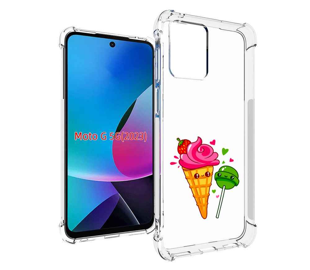 

Чехол MyPads Вкусняшки для MOTO G 5G 2023, Tocco