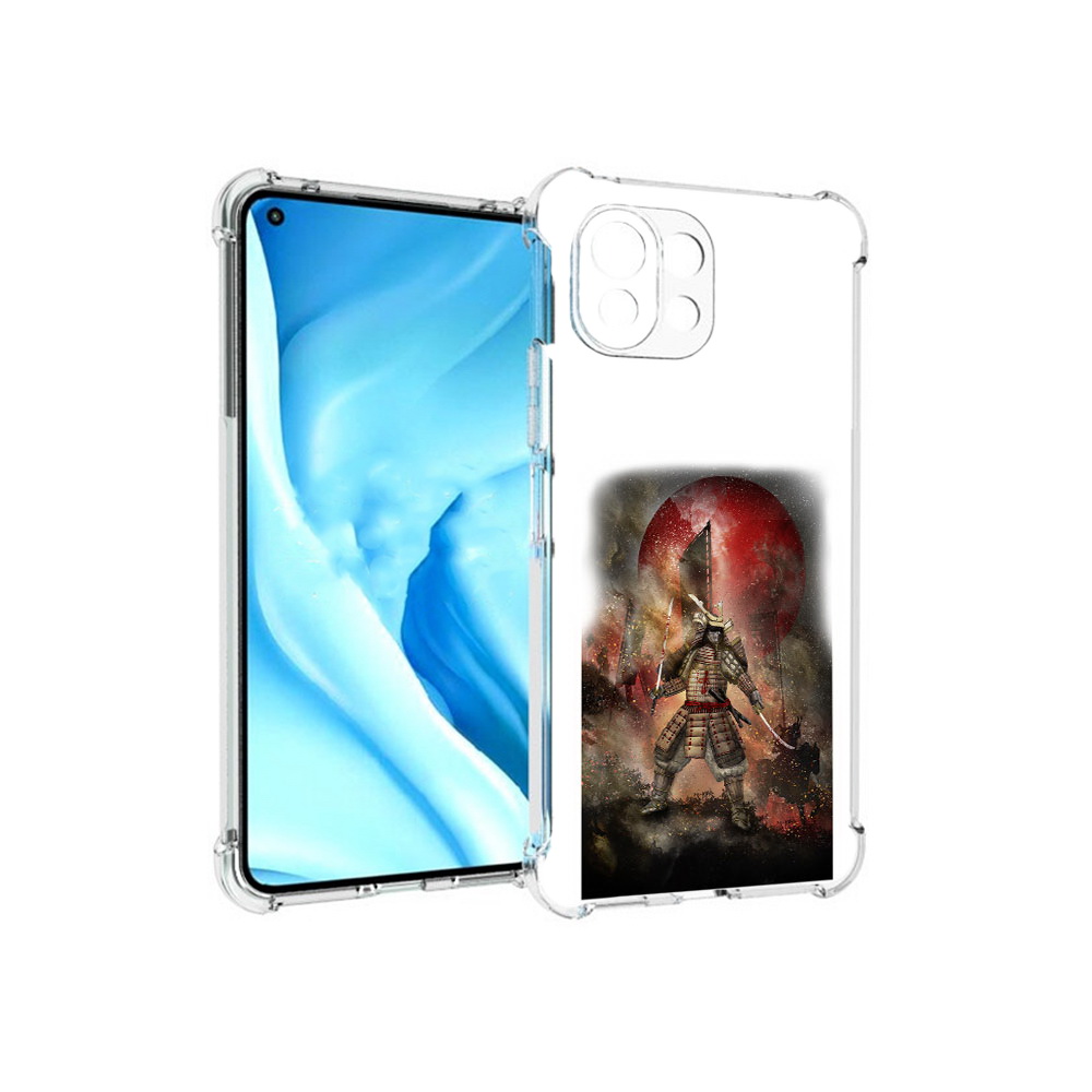

Чехол MyPads Tocco для Xiaomi Mi 11 Lite китайскийвоин (PT159462.256.388), Прозрачный, Tocco