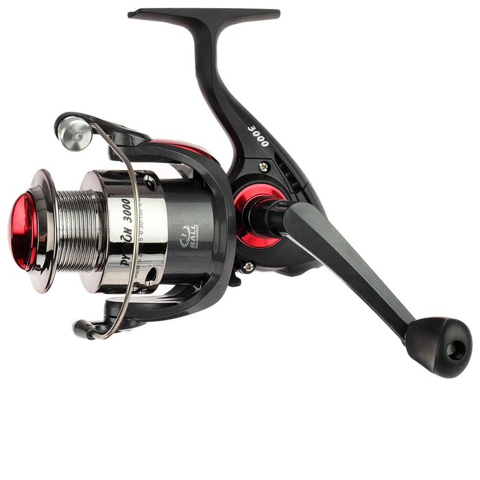 

Катушка Python 3000 1BB PREMIER fishin, 4+1BB, Черный;серый