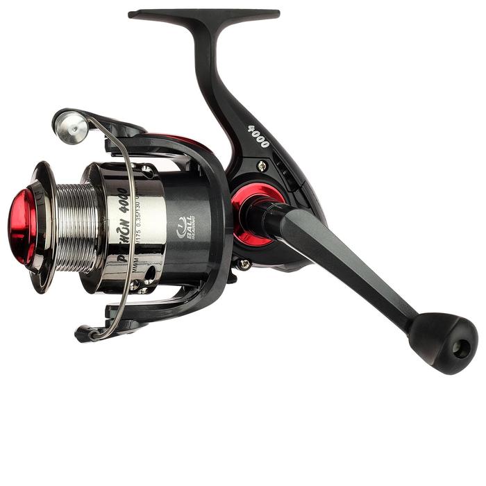 

Катушка Python 4000 1BB PREMIER fishing (РR-РТ-4000), Черный;серый