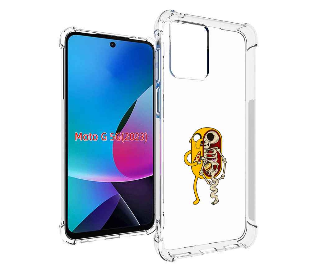 

Чехол MyPads Джейк скелет для MOTO G 5G 2023, Tocco