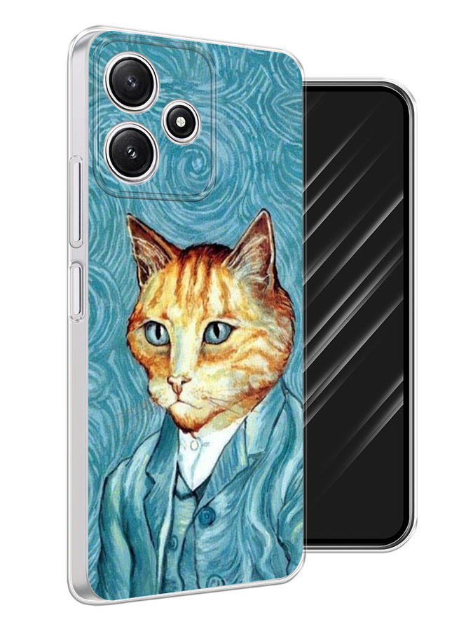 

Чехол Awog на Xiaomi Redmi 12 5G "Кот Ван Гог", Голубой;коричневый, 319750-1