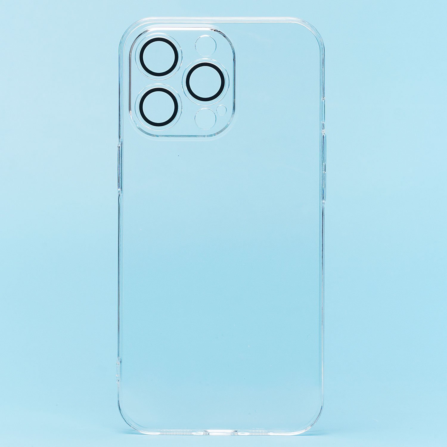 

Чехол iPhone 13 Pro Max пластиковый с закрытой камерой <прозрачный>, iPhone 13 Pro Max