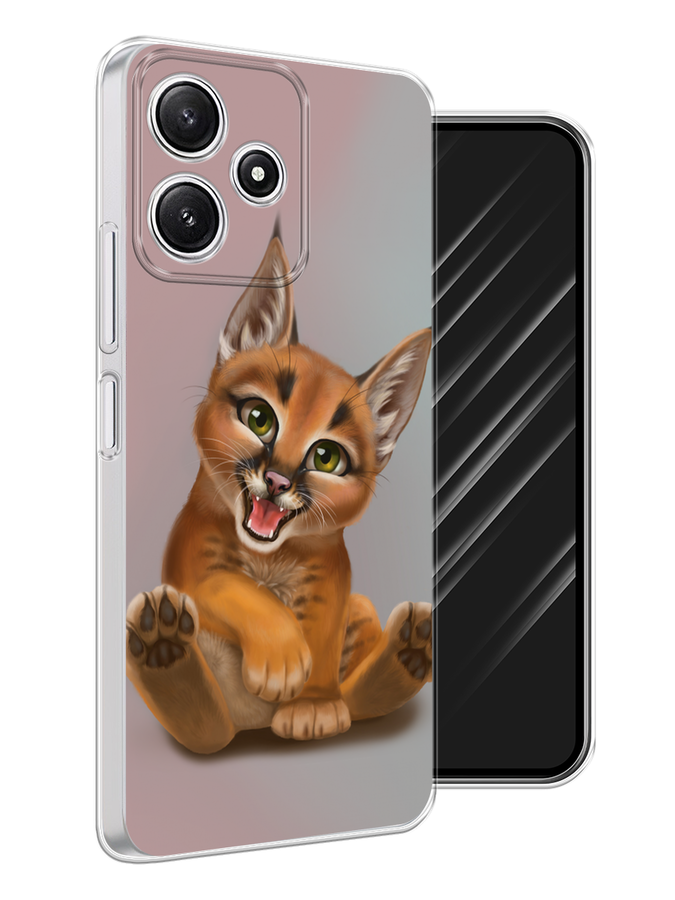 

Чехол Awog на Xiaomi Redmi 12 5G "Малыш рыси", Оранжевый;серый, 319750-1
