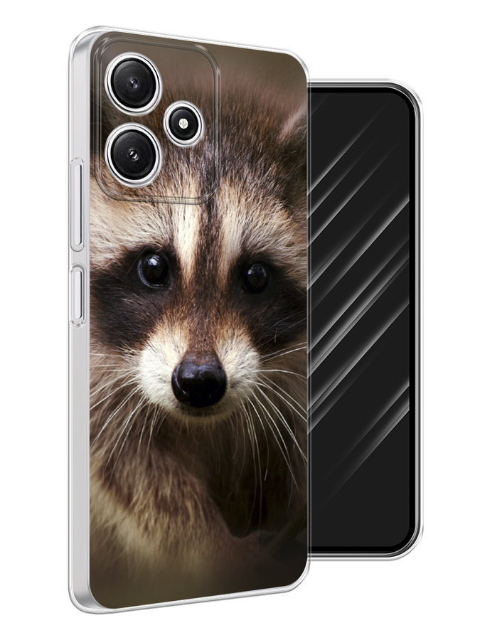 

Чехол Awog на Xiaomi Redmi 12 5G "Енот", Коричневый, 319750-1