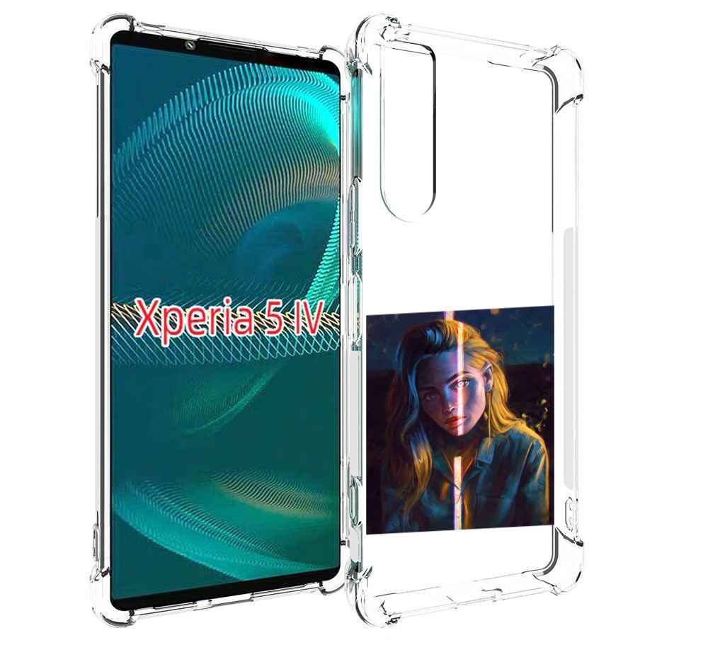 

Чехол MyPads девушка-в-тени для Sony Xperia 5 IV (5-4), Прозрачный, Tocco