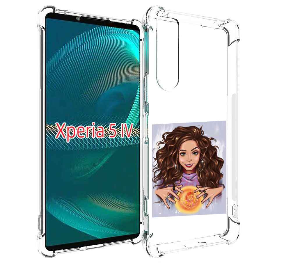 

Чехол MyPads девушка-волшебница для Sony Xperia 5 IV (5-4), Прозрачный, Tocco