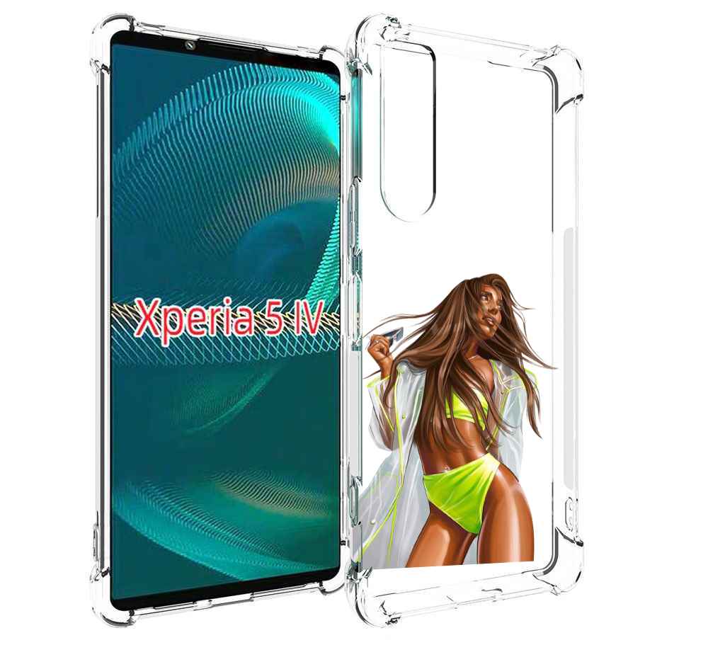 

Чехол MyPads девушка-модель-мулатка для Sony Xperia 5 IV (5-4), Прозрачный, Tocco