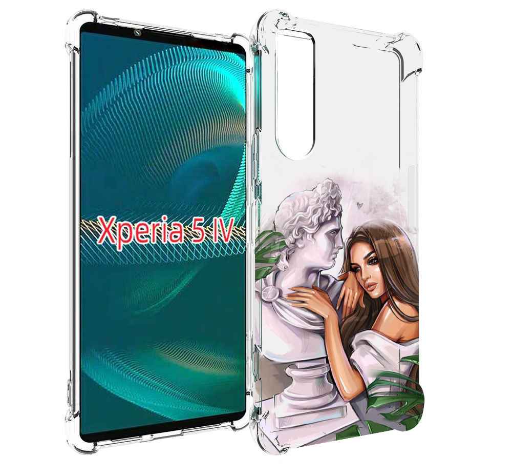 

Чехол MyPads девушка-модель-со-статуей женский для Sony Xperia 5 IV (5-4), Прозрачный, Tocco