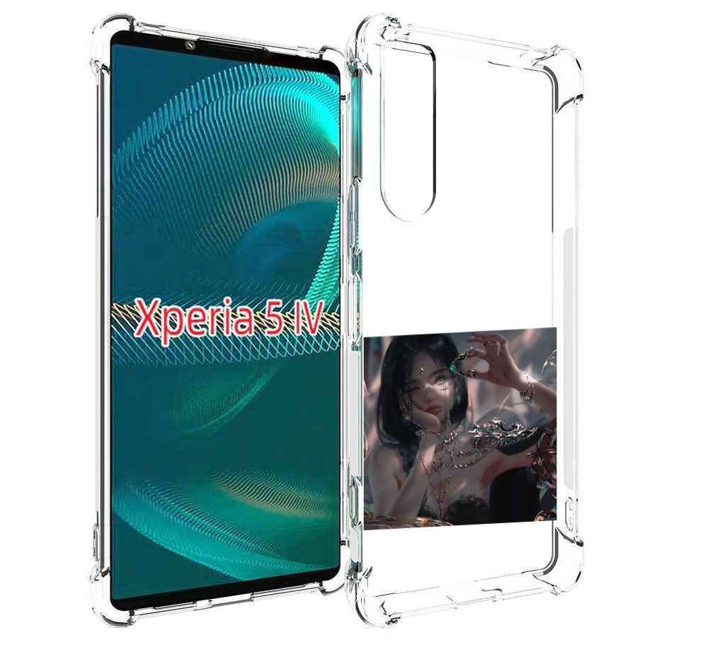 

Чехол MyPads девушка-с-алмазом для Sony Xperia 5 IV (5-4), Прозрачный, Tocco