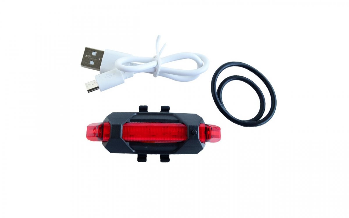 Фонарь задний EXPERT 5237 BS-216 с аккумулятором и зарядкой USB