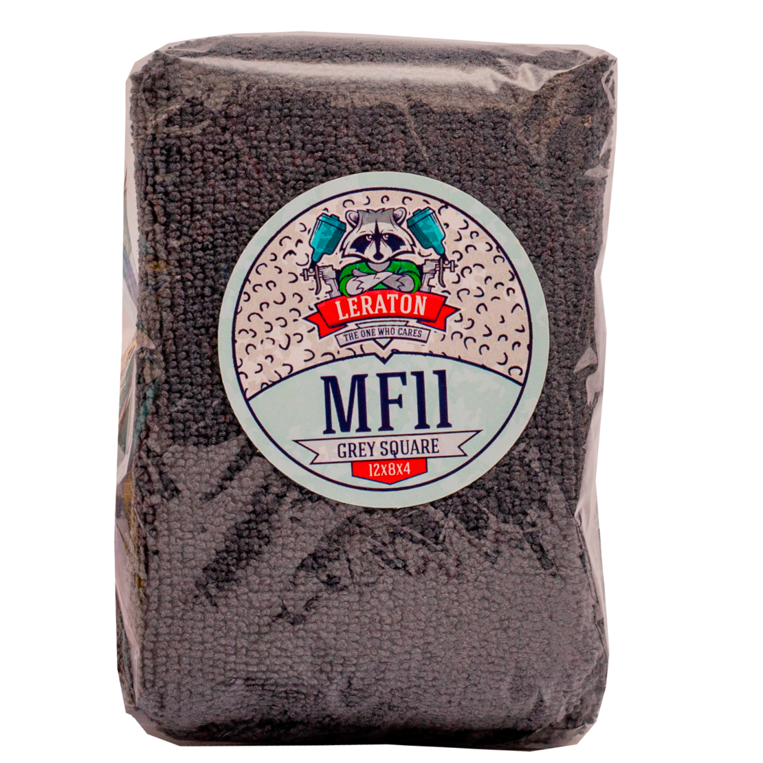 

Прямоугольный микрофибровый аппликатор LERATON GREY SQUARE MF11, Аппликатор