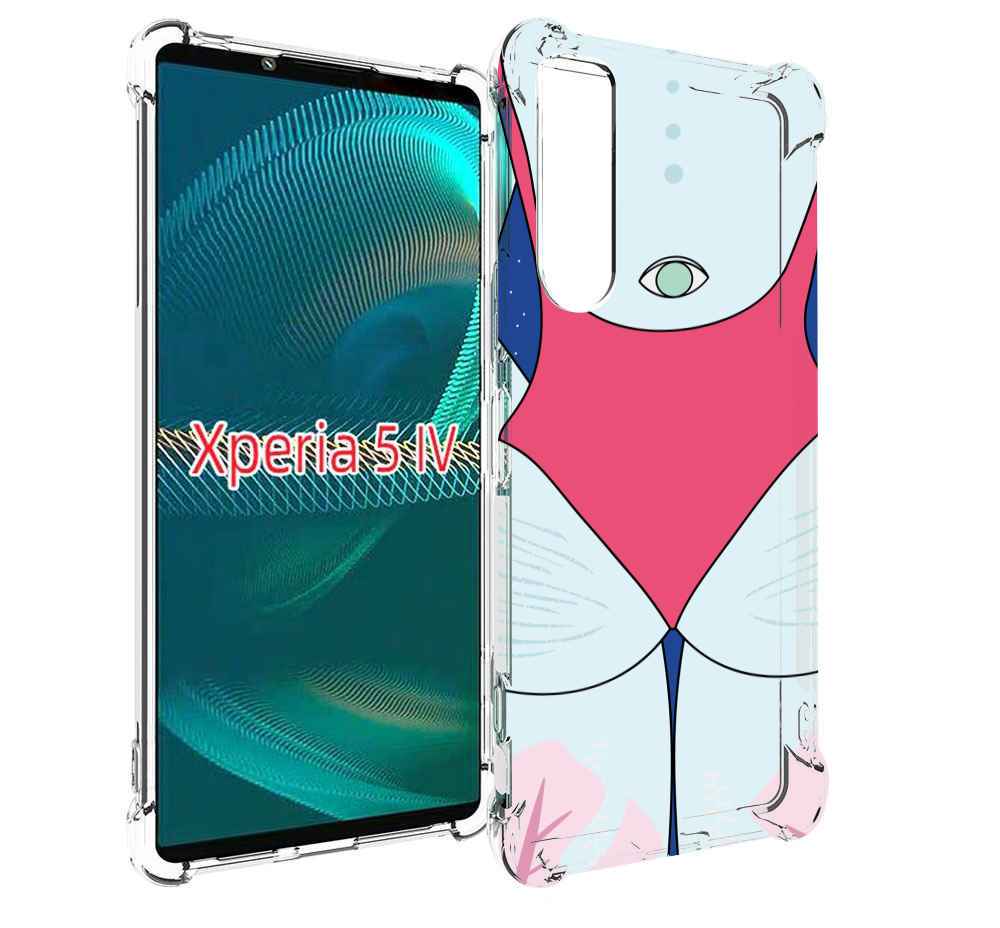 

Чехол MyPads девушка-с-глазом-на-спине для Sony Xperia 5 IV (5-4), Прозрачный, Tocco