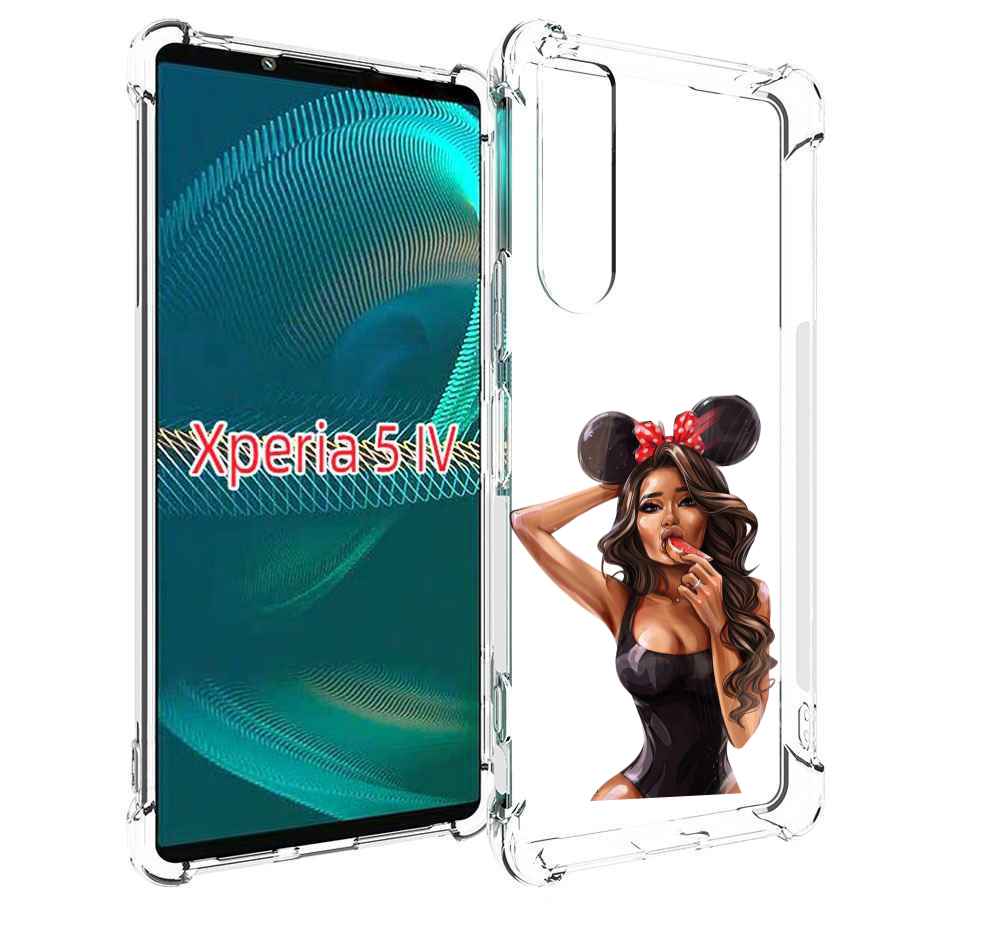 

Чехол MyPads девушка-с-грейпфрутом женский для Sony Xperia 5 IV (5-4), Прозрачный, Tocco