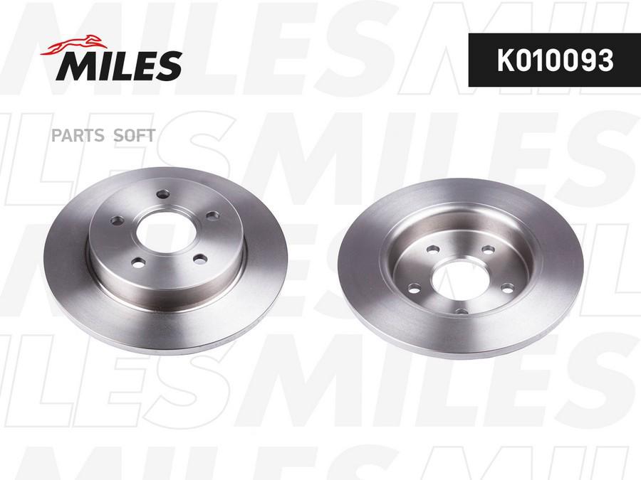 

Диск Тормозной Fоrd Fосus Ii 04>/С-Мах 1.6/1.8/2.0/2.0D 04> Задний Miles k010093