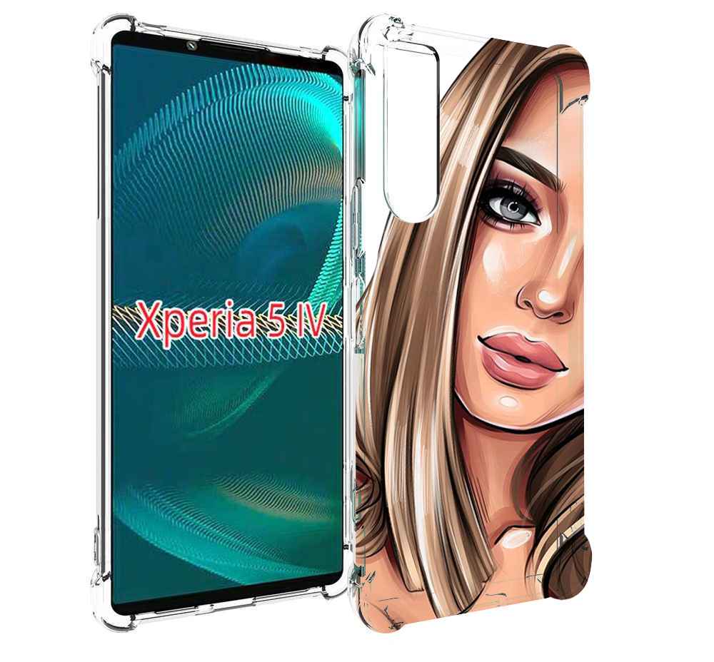 

Чехол MyPads девушка-с-каре женский для Sony Xperia 5 IV (5-4), Прозрачный, Tocco