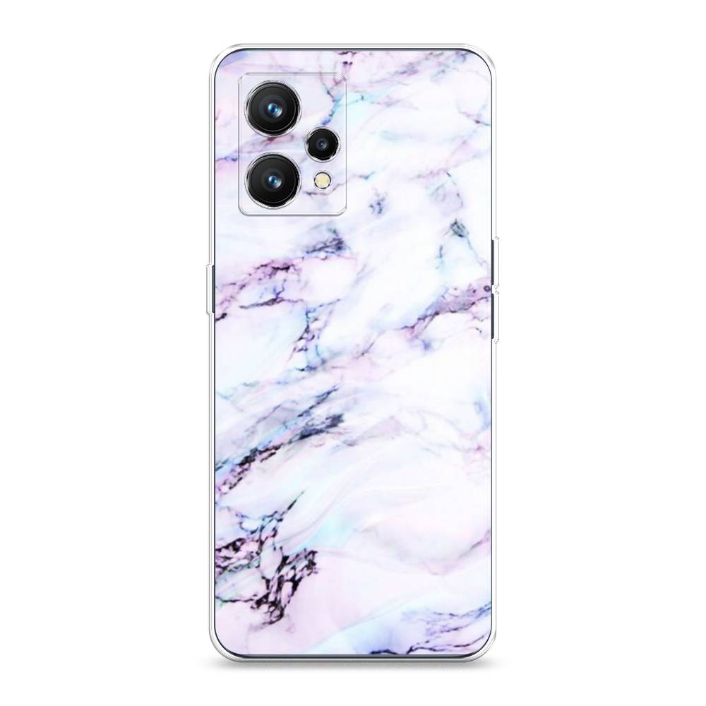 

Чехол на Realme 9 4G "Радужный мрамор", Серый;фиолетовый, 257250-3