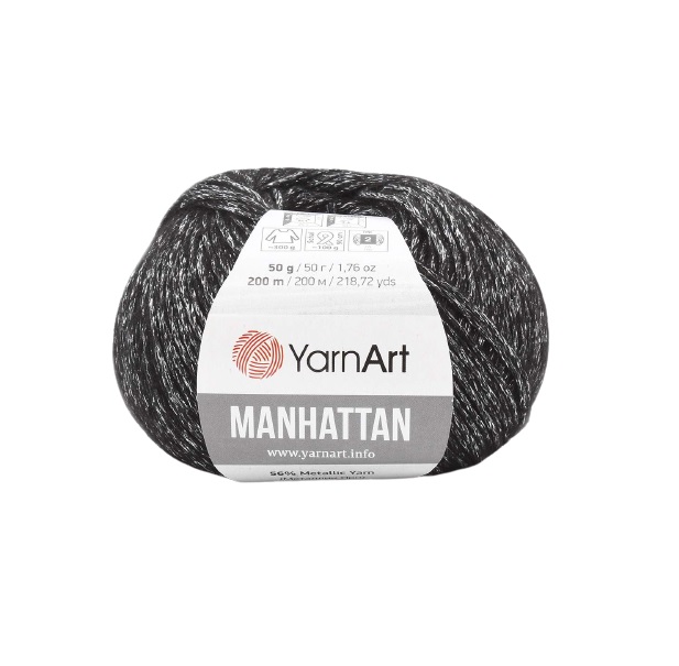 фото Пряжа yarnart 7731150_00003 manhattan 915 серый