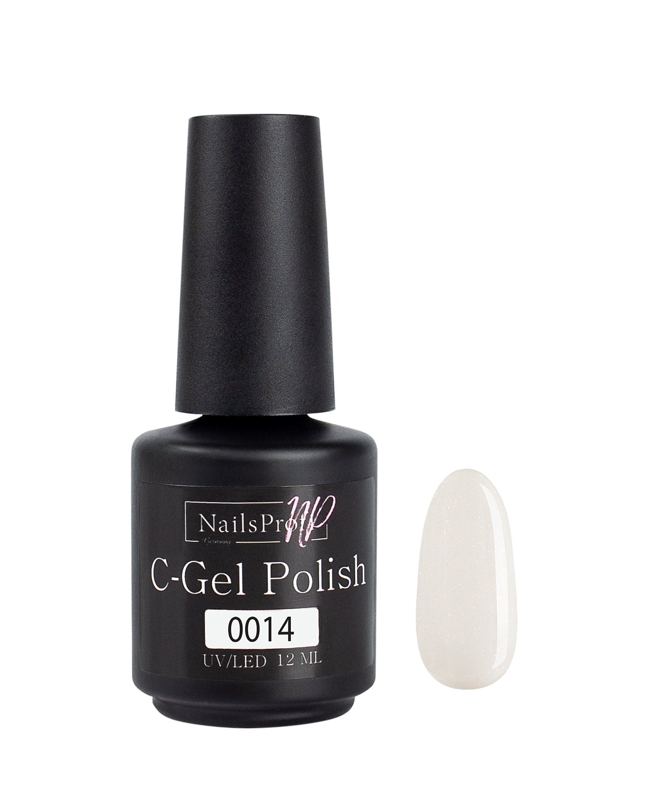 фото Гель лак для ногтей маникюра педикюра nailsprofi/c-gel polish-s 0014-12 мл