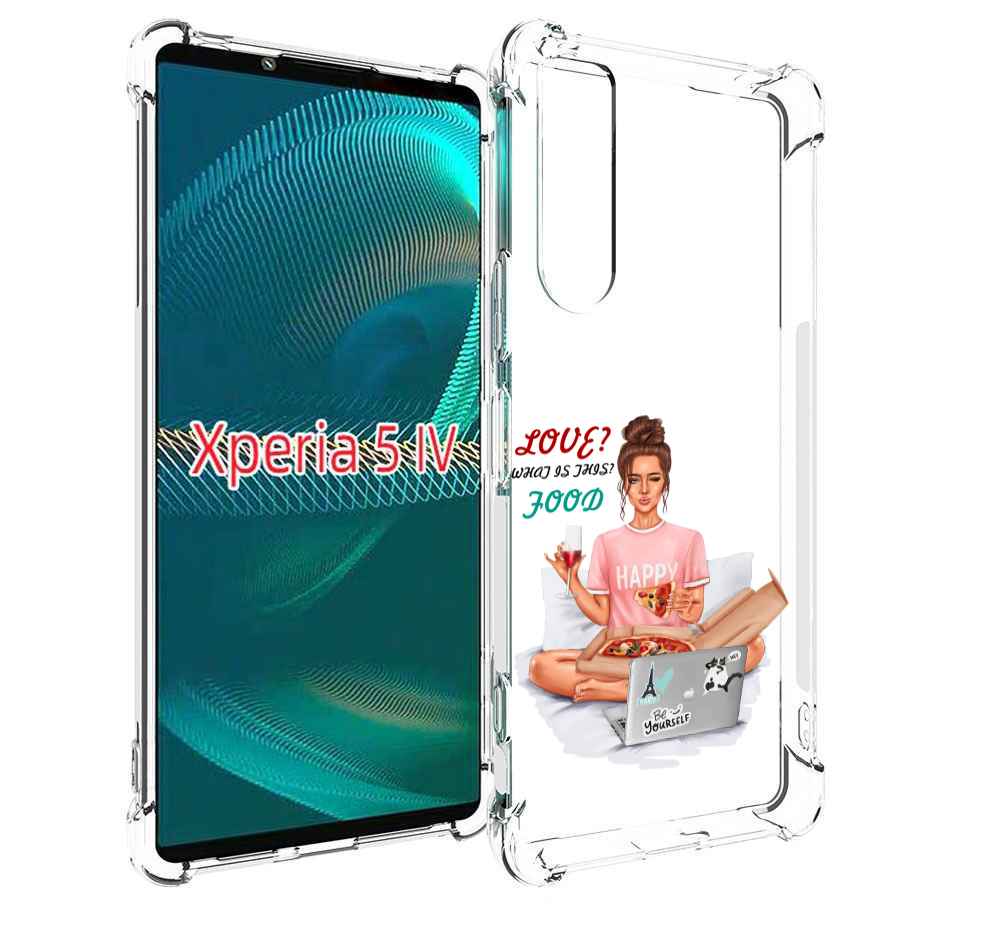 

Чехол MyPads девушка-с-ноутбуком женский для Sony Xperia 5 IV (5-4), Прозрачный, Tocco