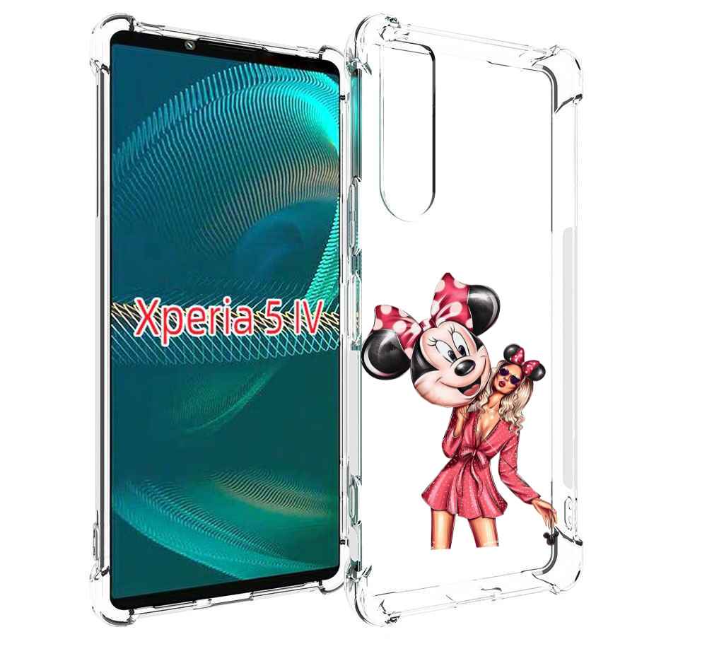 

Чехол MyPads девушка-с-шариком женский для Sony Xperia 5 IV (5-4), Прозрачный, Tocco