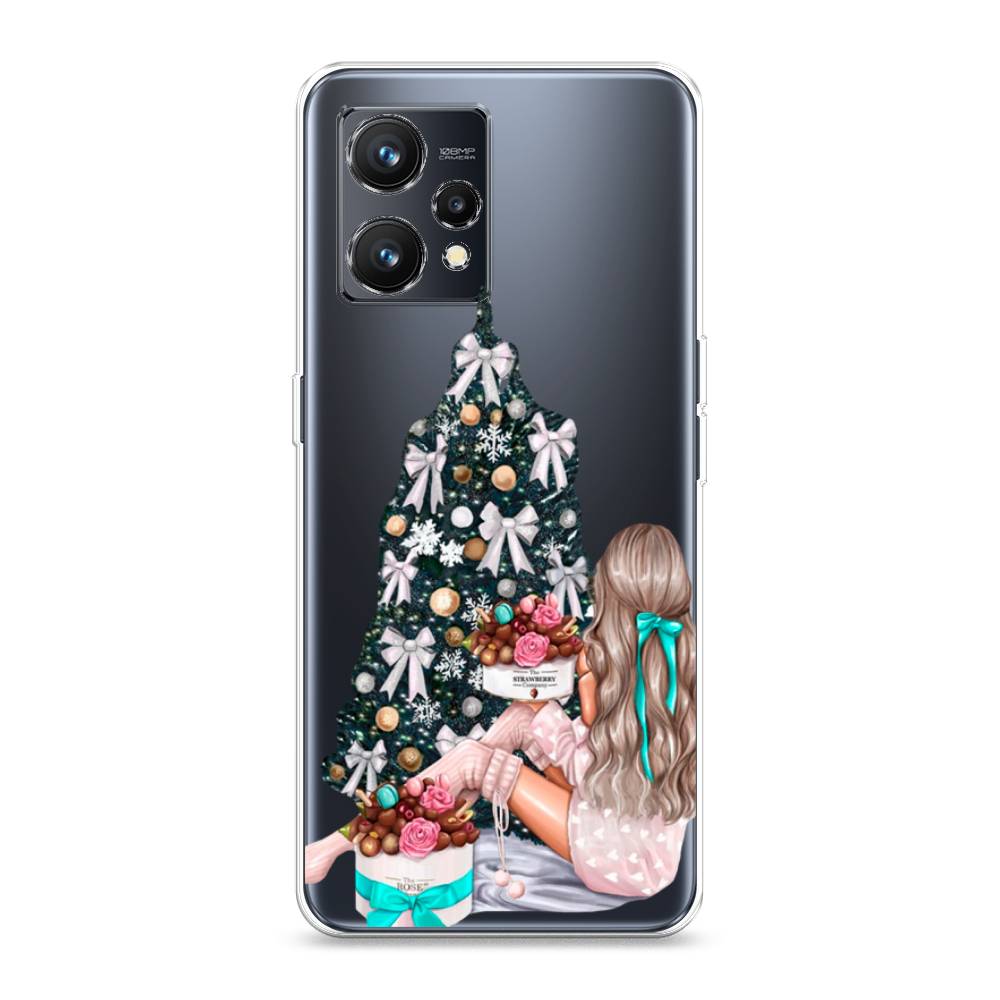 

Чехол на Realme 9 4G "New Year", Зеленый;бежевый;голубой, 257250-5