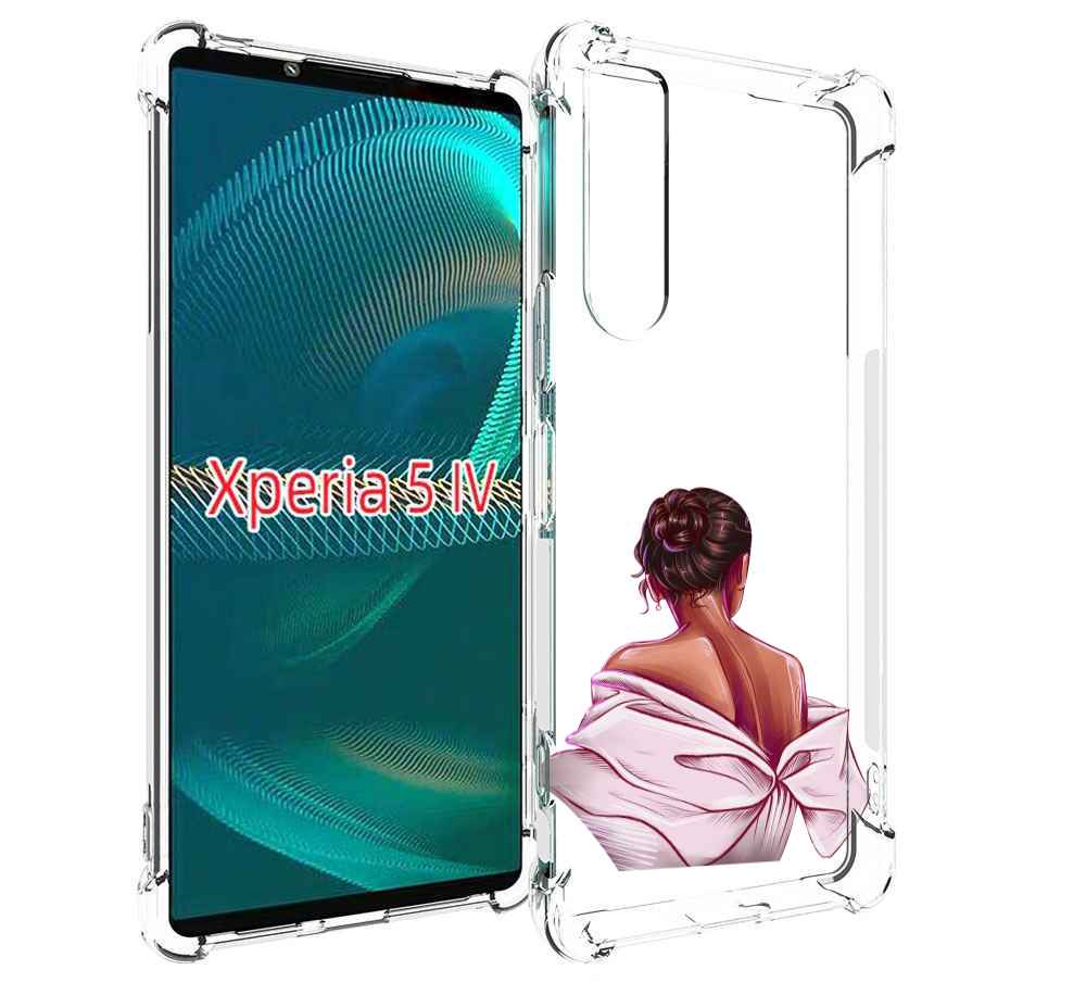 

Чехол MyPads девушка-со-спины женский для Sony Xperia 5 IV (5-4), Прозрачный, Tocco