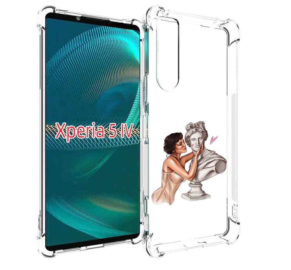 

Чехол MyPads девушка-со-статуей женский для Sony Xperia 5 IV (5-4), Прозрачный, Tocco