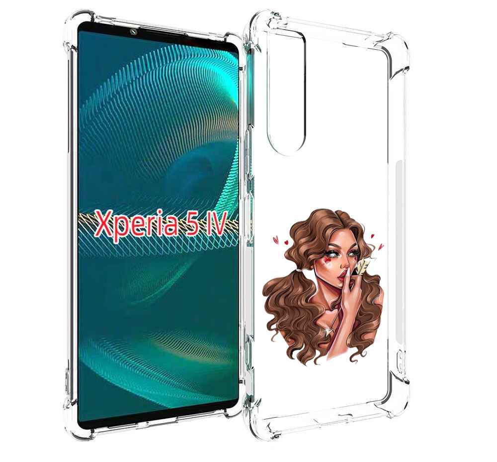 

Чехол MyPads девушка-со-стрелой женский для Sony Xperia 5 IV (5-4), Прозрачный, Tocco