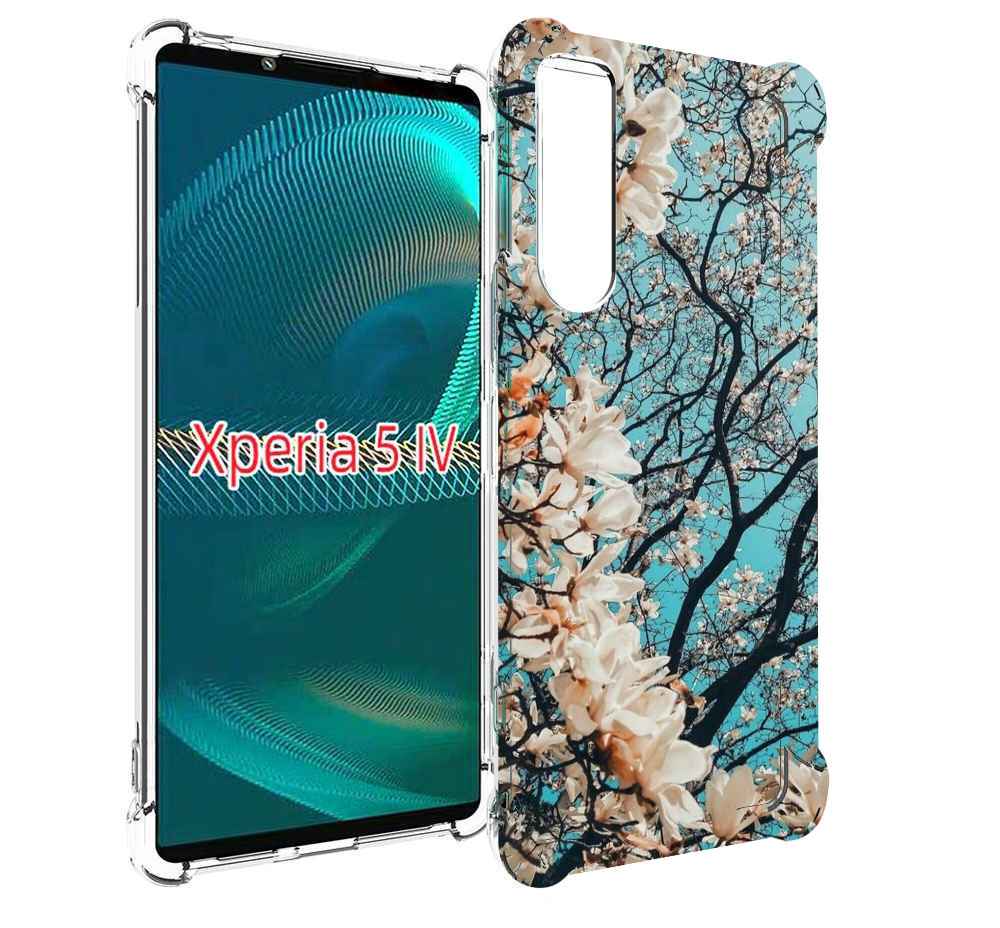 

Чехол MyPads дерево-с-цветочками для Sony Xperia 5 IV (5-4), Прозрачный, Tocco