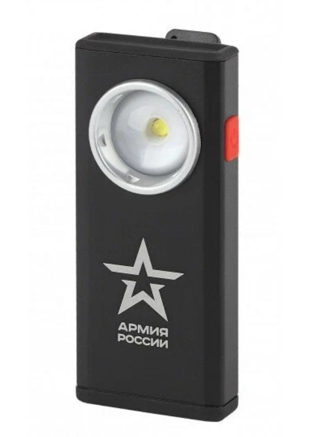 

Фонарь портативный Эра Армия России RA-802 (Б0036609), Черный, Б0036609