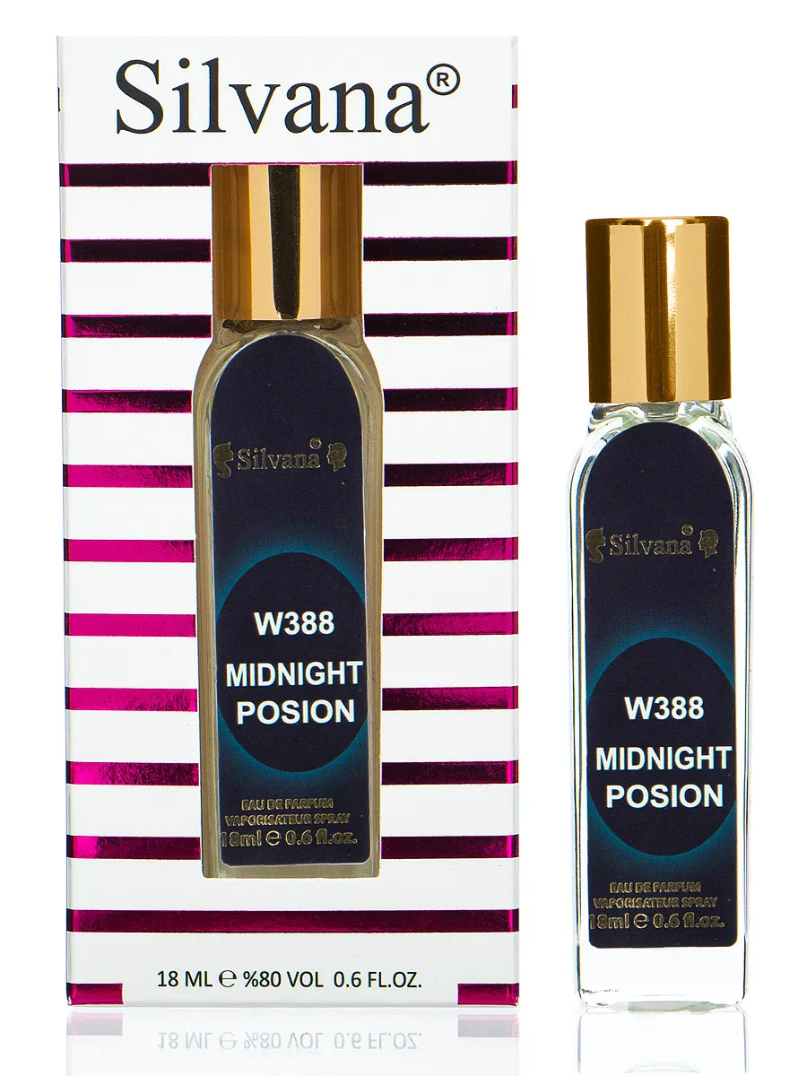 

Парфюмерная вода Silvana W388 MIDNIGHT POSION, 18ml