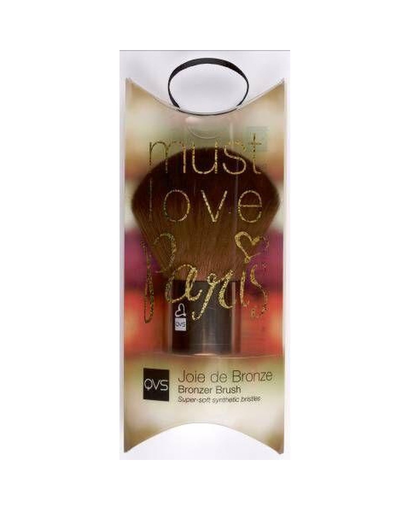 

12-6009 QVS КИСТЬ ДЛЯ БРОНЗАТОРА MUST LOVE PARIS, Черный