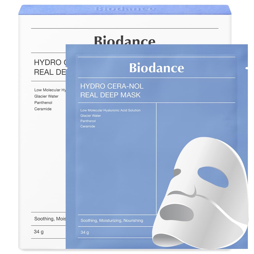 Маска Biodance Hydro Cera-Nol Real Deep Mask Ночная гидрогелевая 4 шт