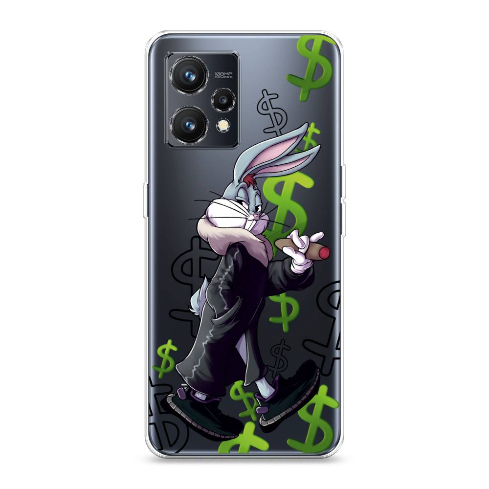 

Чехол на Realme 9 4G "Rich Bugs Bunny", Зеленый;черный;голубой, 257250-6