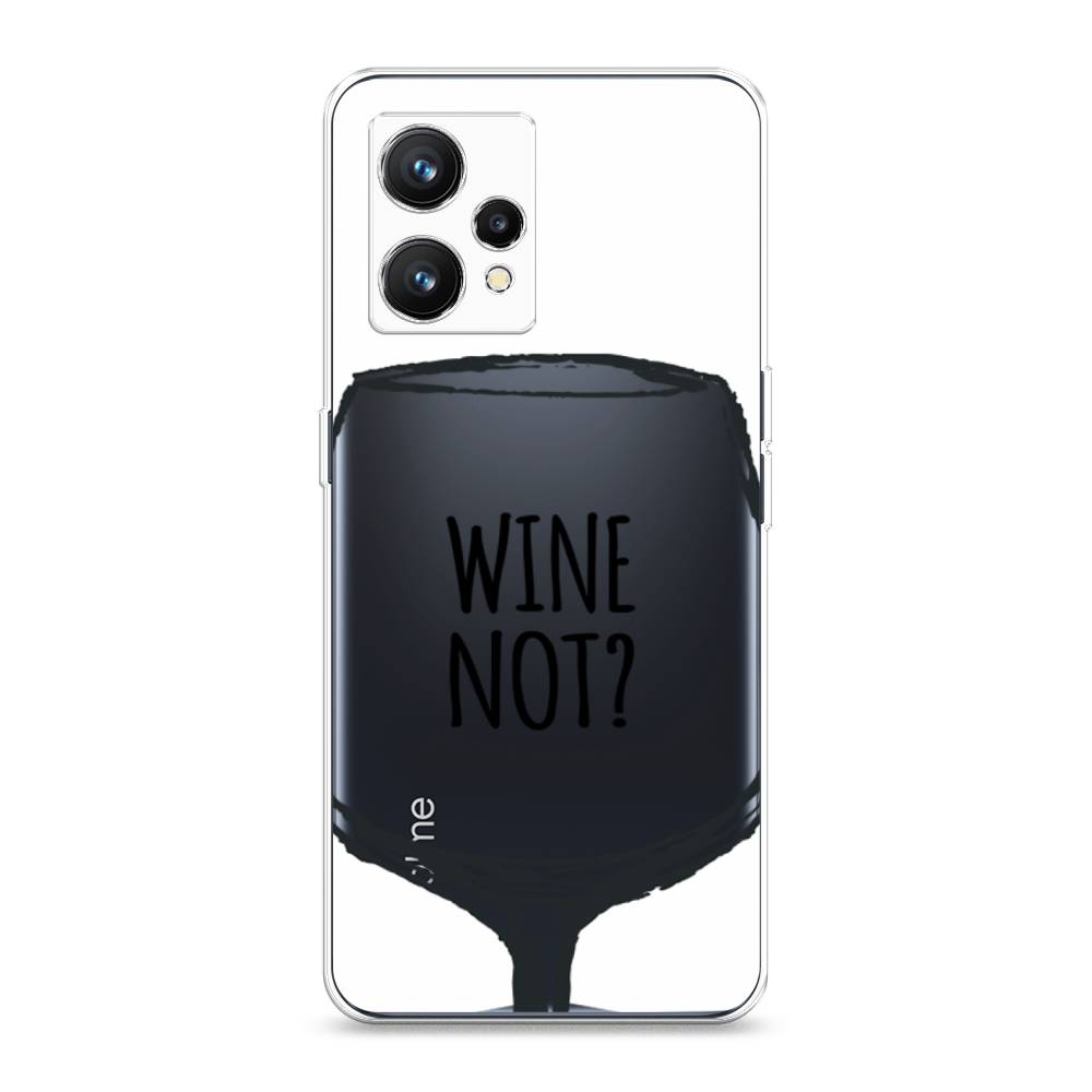 

Чехол на Realme 9 4G "Wine not white", Белый, 257250-6