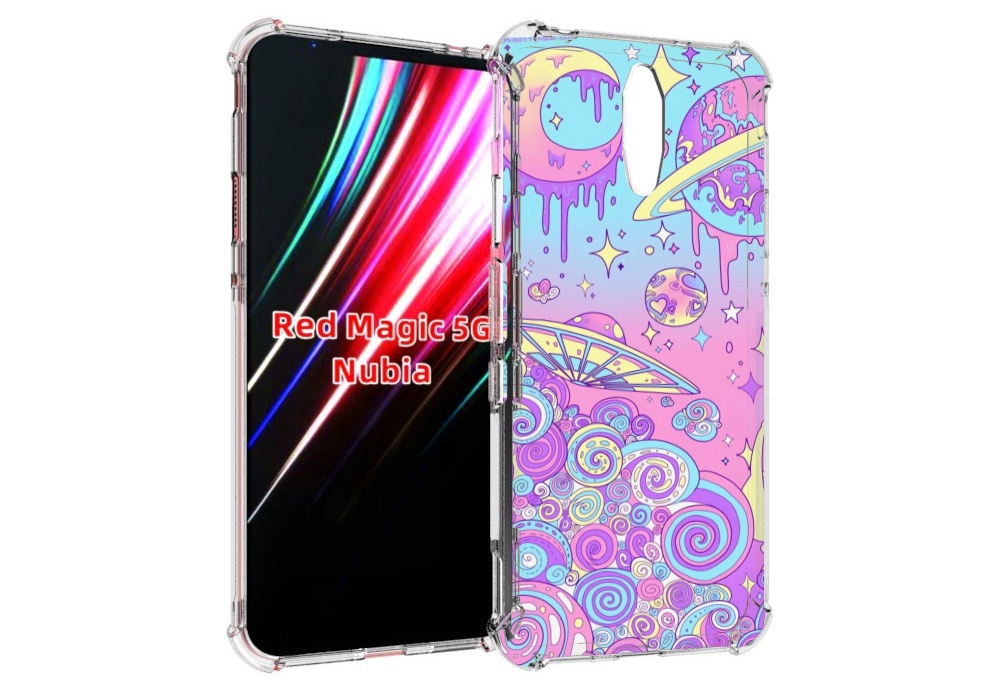 Чехол MyPads ванильные планеты для ZTE Nubia Red Magic 1 5G