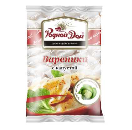 

Вареники Родной дом с капустой 800 г