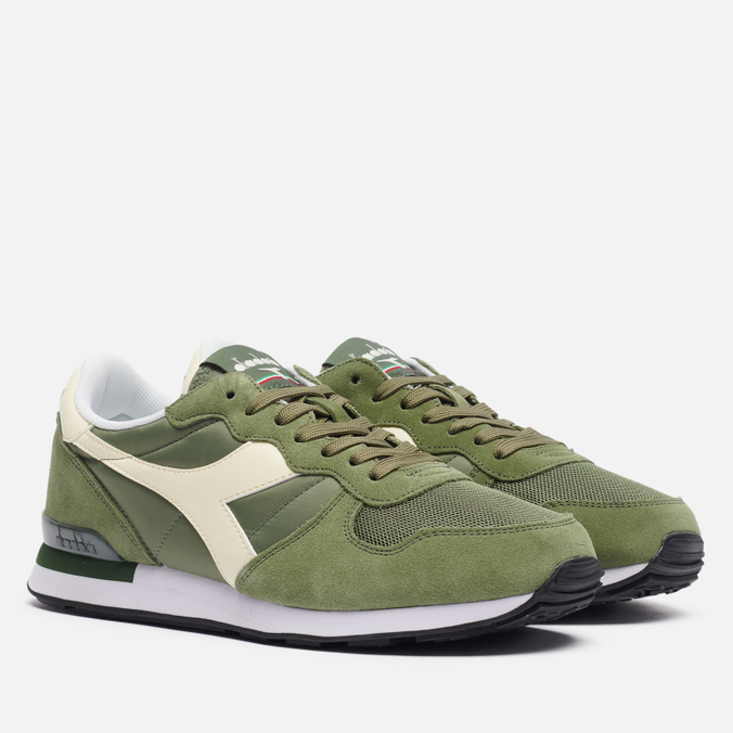 фото Кроссовки мужские diadora camaro зеленые 45.5 eu