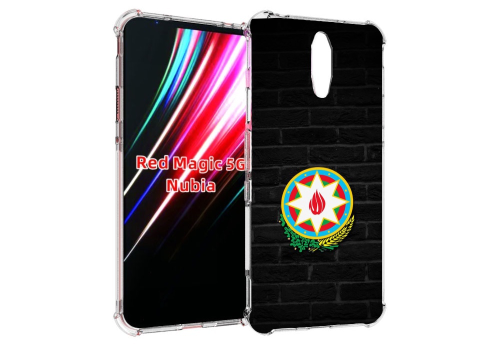 

Чехол MyPads герб азербаиджана для ZTE Nubia Red Magic 1 5G, Прозрачный, Tocco
