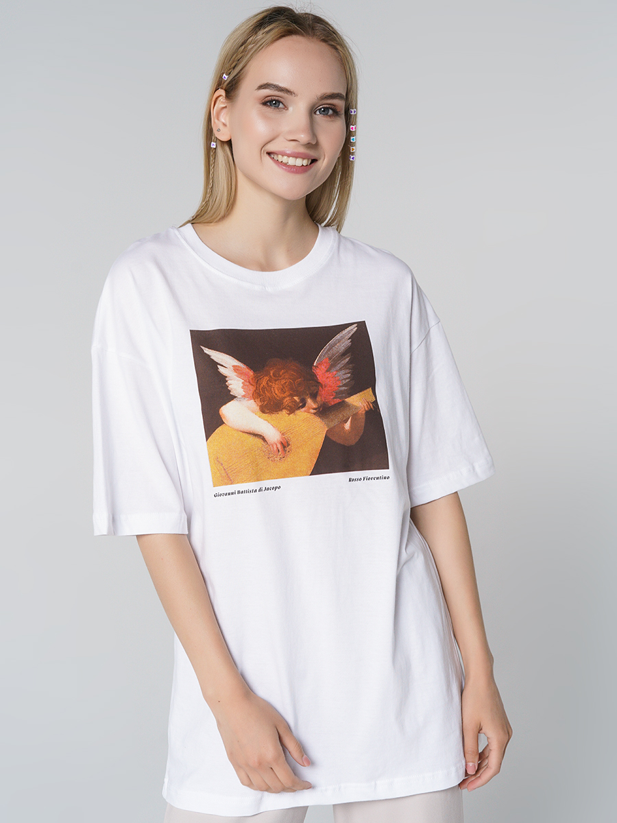 

Футболка женская ТВОЕ 83182 белая XS, 83182