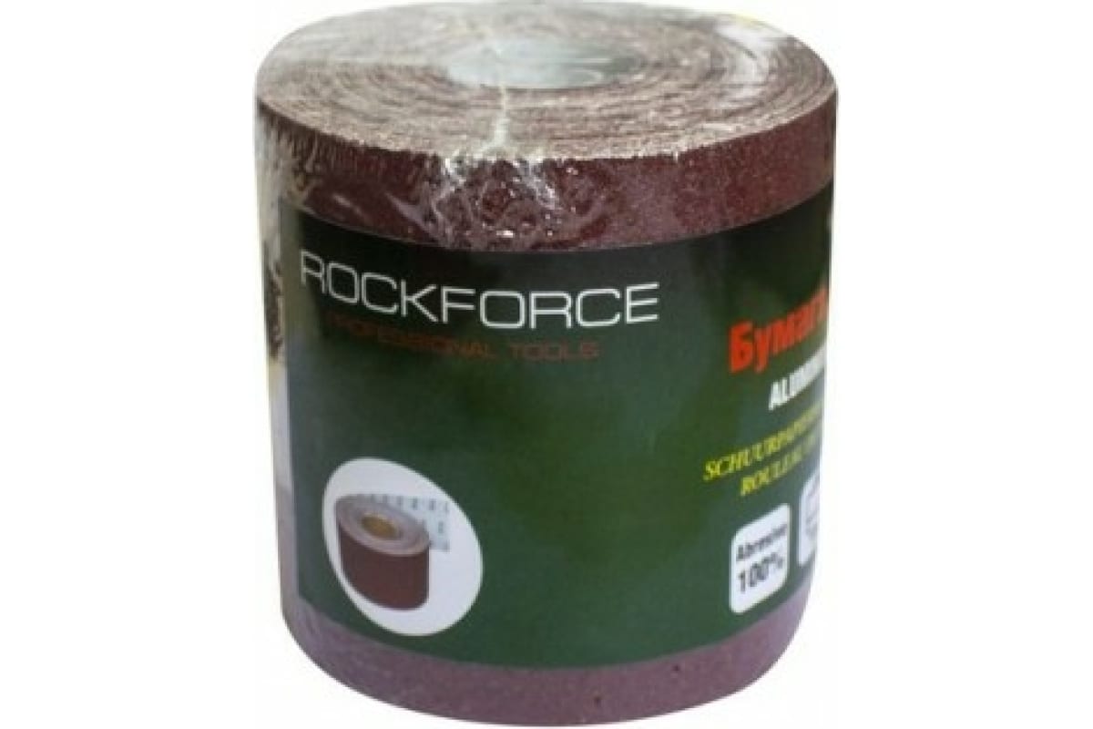 Бумага Наждачная P-100 115ммх5м Рулон Rockforce ROCK FORCE арт. RFSR2100A