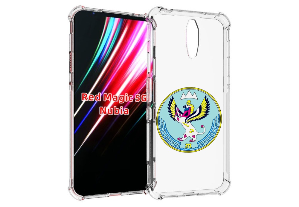 

Чехол MyPads герб-алтаискии-краи для ZTE Nubia Red Magic 1 5G, Прозрачный, Tocco