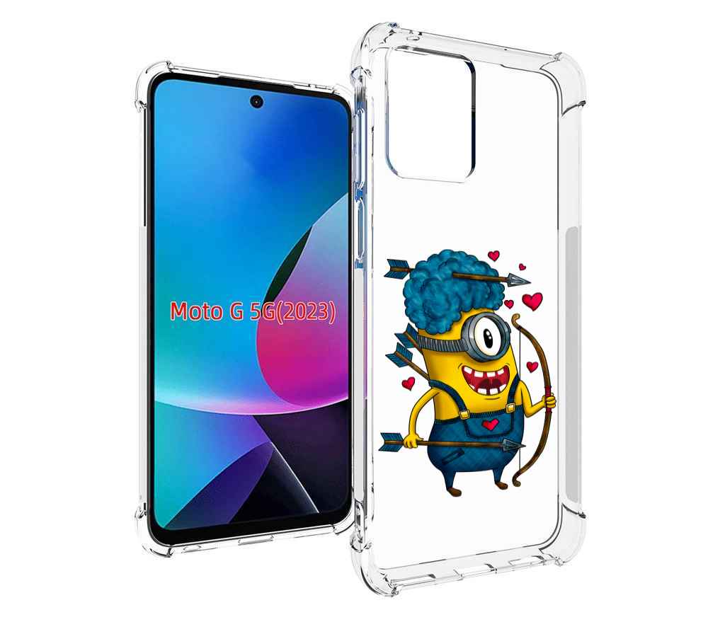 

Чехол MyPads Миньон купидон для MOTO G 5G 2023, Tocco