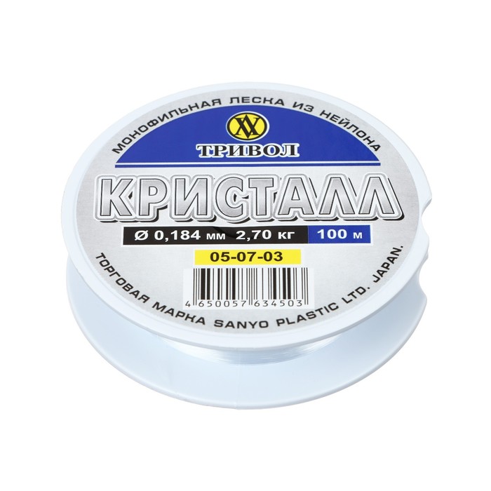 

Леска Кристалл, d=0.184 мм, 100 м, Кристалл
